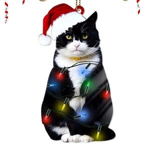 Cat Christmas ornament